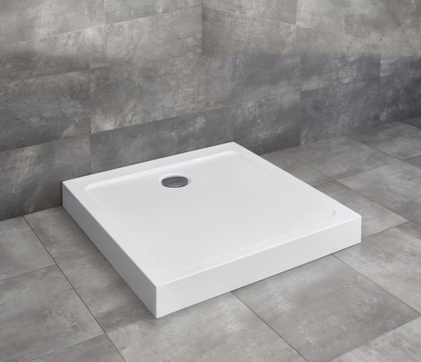 Поддон для душа Radaway Doros C Compact 100x100 белый, без сифона