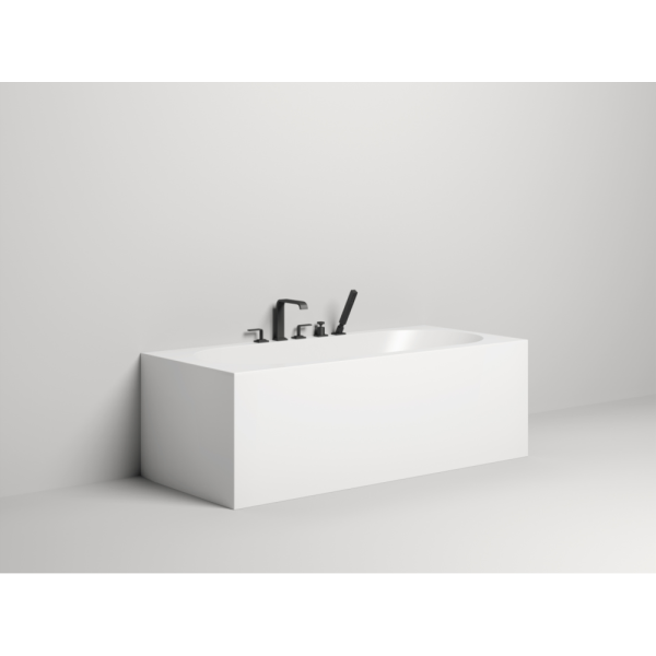 Ванна из искусственного камня Salini Fabia S-Sense 170х75 белая матовая, с ножками и донным клапаном Ванна из искусственного камня Salini Fabia S-Sense 170х75 белая матовая, с ножками и донным клапаном