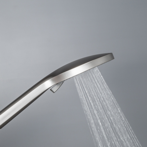 Душевая стойка AVS Pulse оружейная сталь Душевая стойка AVS Pulse оружейная сталь