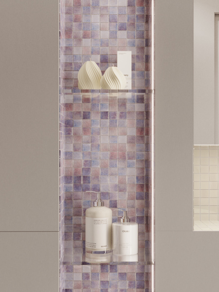 Мозаика Bonaparte Atlantis Purple 31,5x31,5 стеклянная Мозаика Bonaparte Atlantis Purple 31,5x31,5 стеклянная