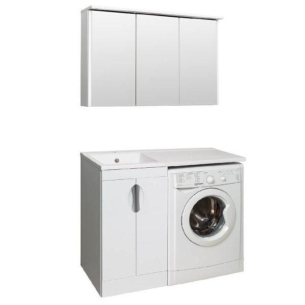 Тумба с раковиной Runo Лира 00-00000144+00-00001119 105 левая Тумба с раковиной Runo Лира 00-00000144+00-00001119 105 левая