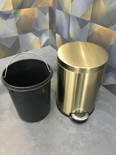 Ведро для мусора бронзовое 8 л CLASSIC R-25(8) Ведро для мусора бронзовое 8 л CLASSIC R-25(8)