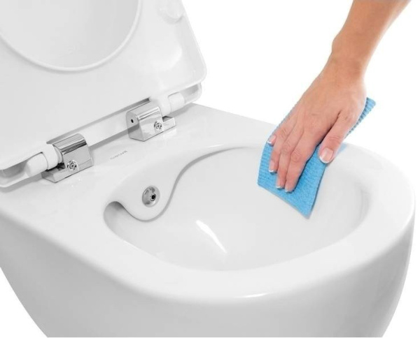 Унитаз подвесной Creavit Free FE322-00CB00E-0000 безободковый с биде  Унитаз подвесной Creavit Free FE322-00CB00E-0000 безободковый с биде