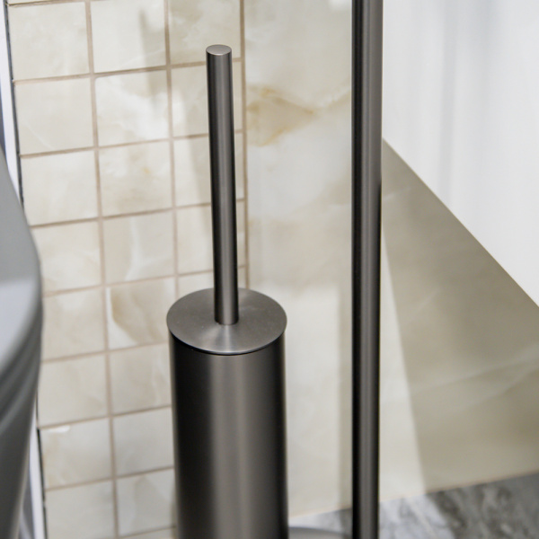 Стойка напольная 2 предмета Универсал AVS 827-001-GM оружейная сталь Стойка напольная 2 предмета Универсал AVS 827-001-GM оружейная сталь