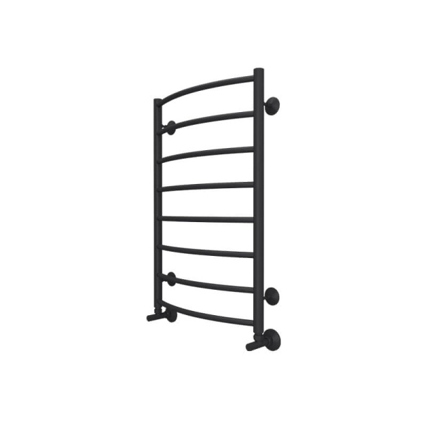 Полотенцесушитель водяной Terminus Классик П8 50x80 см черный матовый Полотенцесушитель водяной Terminus Классик П8 50x80 см черный матовый