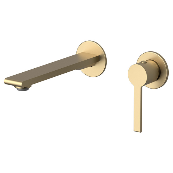 Смеситель для раковины AVS Elegant с внутренней частью, брашированное золото Смеситель для раковины AVS Elegant с внутренней частью, брашированное золото