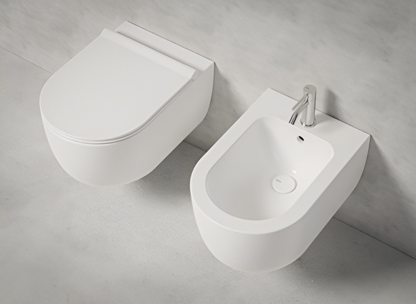 Унитаз подвесной Alice Unica 32254109SET безободковый, белый матовый Унитаз подвесной Alice Unica 32254109SET безободковый, белый матовый