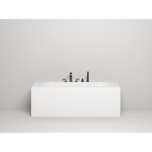 Ванна из искусственного камня Salini Fabia S-Sense 170х75 белая матовая, с ножками и донным клапаном Ванна из искусственного камня Salini Fabia S-Sense 170х75 белая матовая, с ножками и донным клапаном