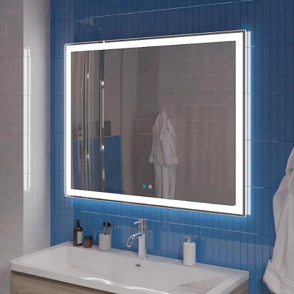 Зеркало с голосовым управлением 1000x800 BelBagno SPC-GRT-1000-800-LED-TCH-SND Зеркало с голосовым управлением 1000x800 BelBagno SPC-GRT-1000-800-LED-TCH-SND
