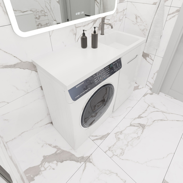 Раковина AVS Прима 110x48 R, белая Раковина AVS Прима 110x48 R, белая