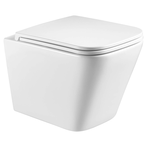 Унитаз подвесной AVS Модерн безободковый, смыв торнадо 2, белый Унитаз подвесной AVS Модерн безободковый, смыв торнадо 2, белый