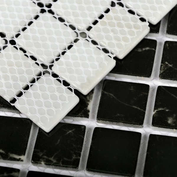 Мозаика Bonaparte Mia Black 30x30 стеклянная Мозаика Bonaparte Mia Black 30x30 стеклянная