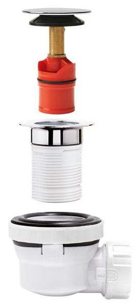 Сифон для раковины с сухим затвором NANO 6.7 Wirquin Сифон для раковины с сухим затвором NANO 6.7 Wirquin