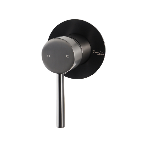 Смеситель для раковины Maxonor Superior PL7387-9 оружейная сталь Смеситель для раковины Maxonor Superior PL7387-9 оружейная сталь