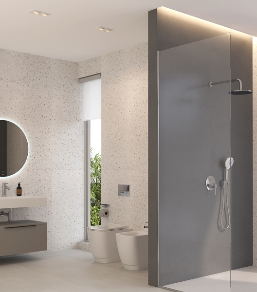 Душевой комплект 3в1 Kludi Bozz 386710576 хром Душевой комплект 3в1 Kludi Bozz 386710576 хром