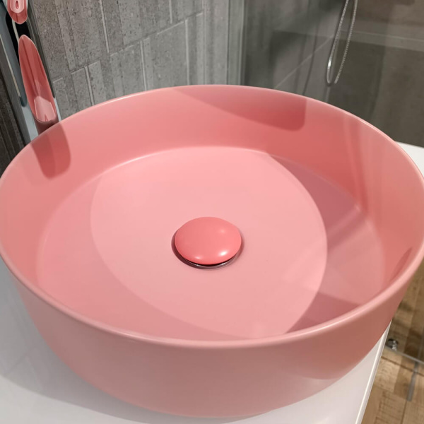 Донный клапан AVS 83134-MP/дк розовый Донный клапан AVS 83134-MP/дк розовый