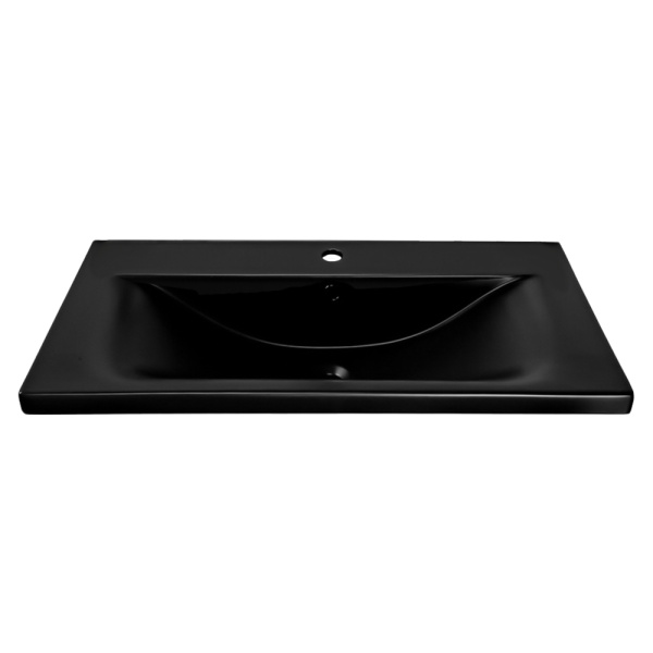 Раковина мебельная AVS Вариант 81x46 черная матовая Раковина мебельная AVS Вариант 81x46 черная матовая