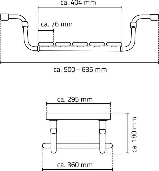 Сиденье для душа Pro Ridder А180101 Сиденье для душа Pro Ridder А180101