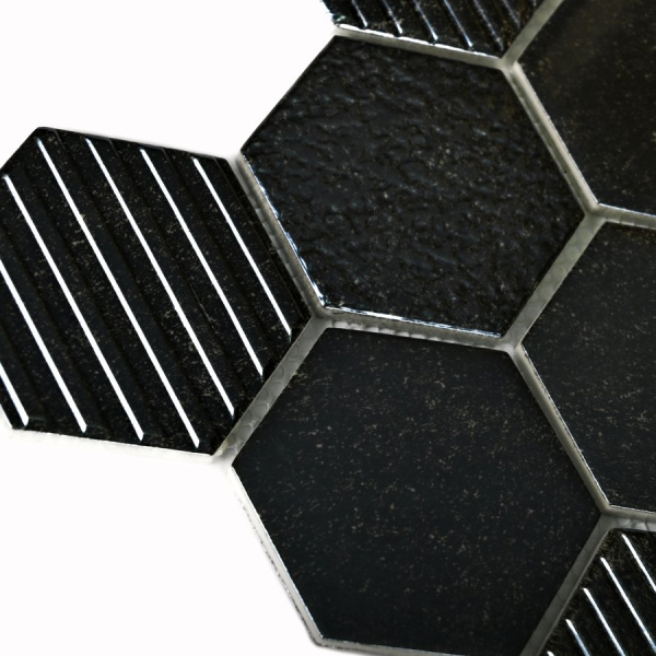 Мозаика Bonaparte Saba Iron 30,4x26,4 стеклянная Мозаика Bonaparte Saba Iron 30,4x26,4 стеклянная