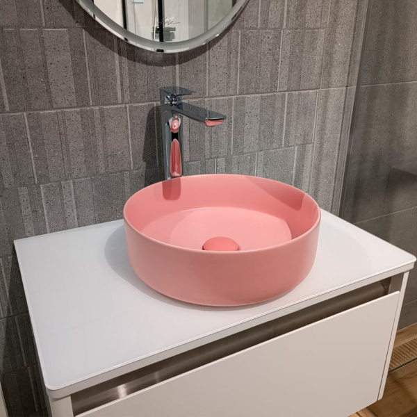 Раковина AVS Art Basin AVS-83134-MP+Д/К 35,5x35,5 с донным клапаном Раковина AVS Art Basin AVS-83134-MP+Д/К 35,5x35,5 с донным клапаном