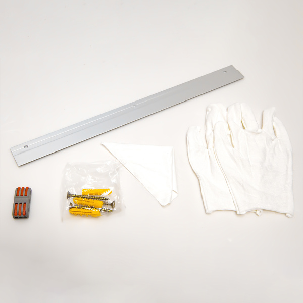 Зеркало с подсветкой AVS AZ 80 см, антипар, оружейная сталь Зеркало с подсветкой AVS AZ 80 см, антипар, оружейная сталь