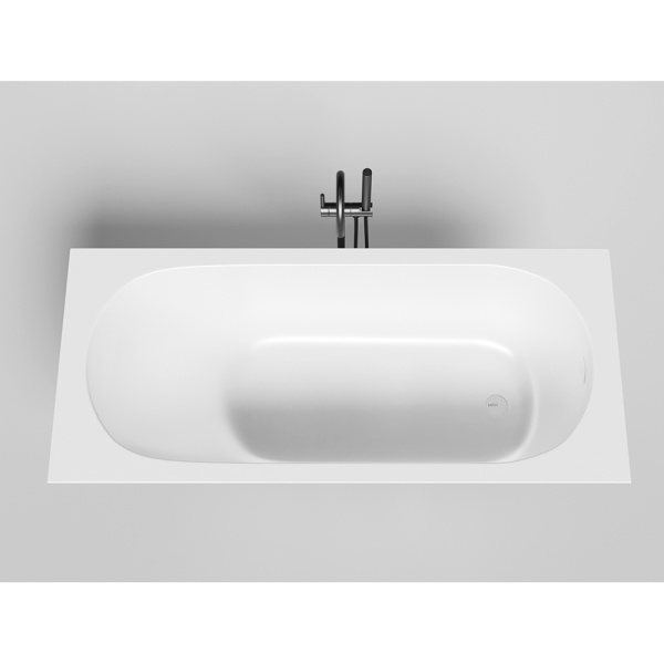 Ванна из искусственного камня Salini Ornella KIT S-Stone 170x75 белая матовая, с ножками Ванна из искусственного камня Salini Ornella KIT S-Stone 170x75 белая матовая, с ножками