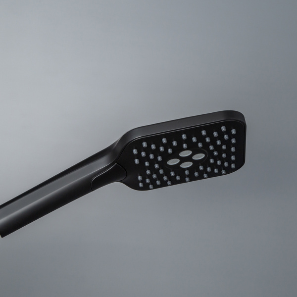 Душевая лейка AVS Cube черный матовый Душевая лейка AVS Cube черный матовый