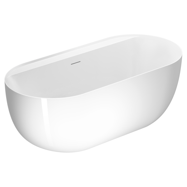 Акриловая ванна AVS Венера 170x80 белая с донным клапаном