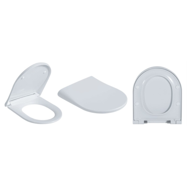 Сиденье для унитаза AVS Плутон с микролифтом, быстросъемное Сиденье для унитаза AVS Плутон с микролифтом, быстросъемное