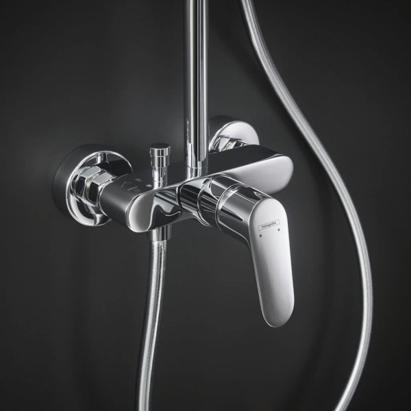 Душевая стойка Hansgrohe Crometta E 27284000 хром Душевая стойка Hansgrohe Crometta E 27284000 хром