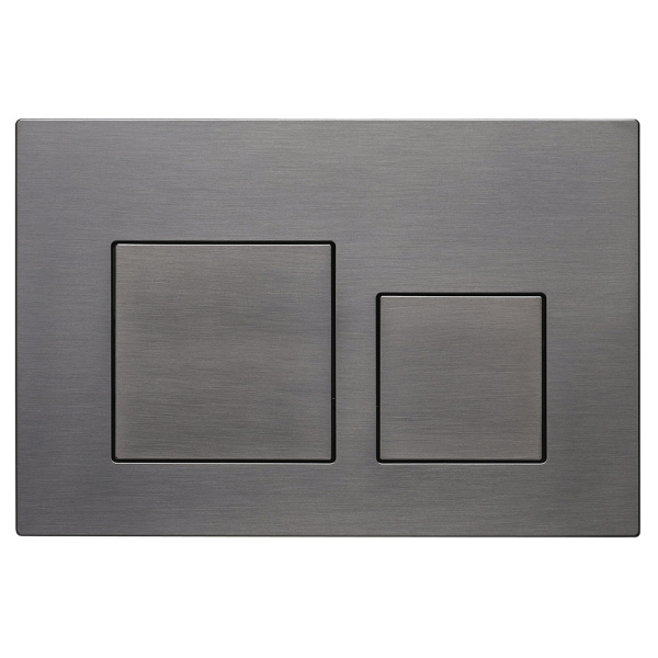 Клавиша смыва AVS оружейная сталь квадратные кнопки Клавиша смыва AVS оружейная сталь квадратные кнопки