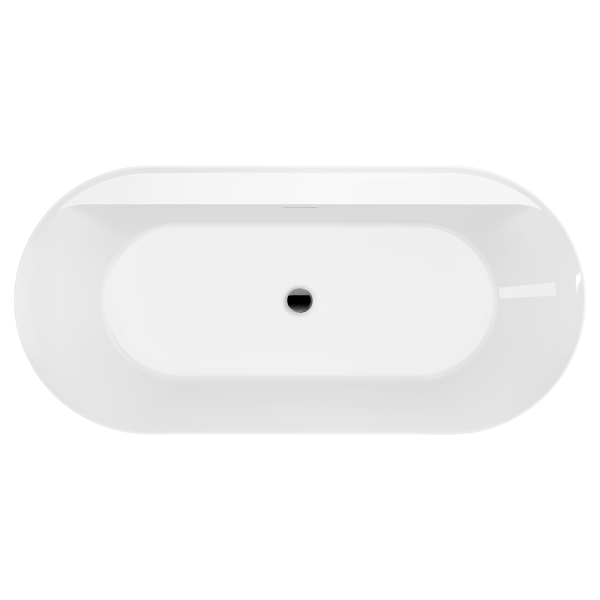 Акриловая ванна AVS Герда 170x80 белая с донным клапаном Акриловая ванна AVS Герда 170x80 белая с донным клапаном