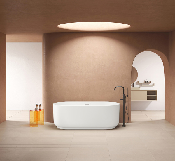 Акриловая ванна AVS Спарта 170x80 белая с донным клапаном