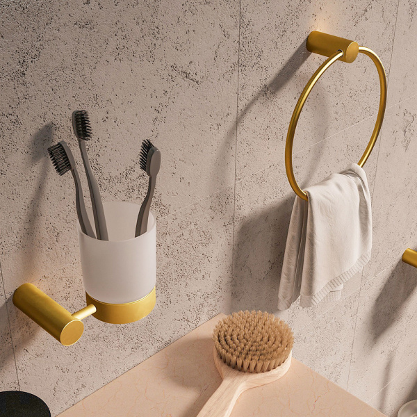 Комплект акссесуаров Slimmer брашированное золото Комплект акссесуаров Slimmer брашированное золото