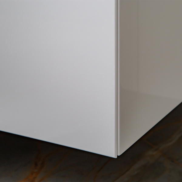 Тумба с раковиной AVS Гармония 100 белая (раковина 01 черная матовая) Тумба с раковиной AVS Гармония 100 белая (раковина 01 черная матовая)