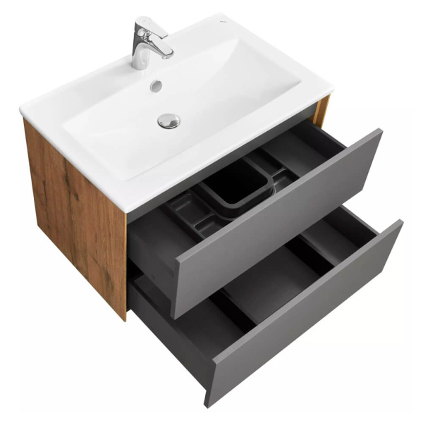 Тумба с раковиной подвесная 75 Сохо Акватон 1A2581K1AJA00 Тумба с раковиной подвесная 75 Сохо Акватон 1A2581K1AJA00