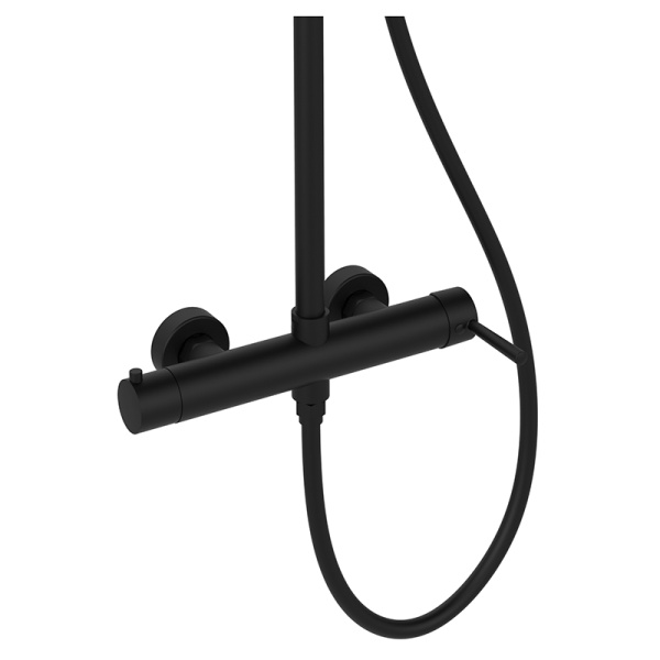 Душевая стойка AVS Slimmer 811-151-MB черный матовый Душевая стойка AVS Slimmer 811-151-MB черный матовый