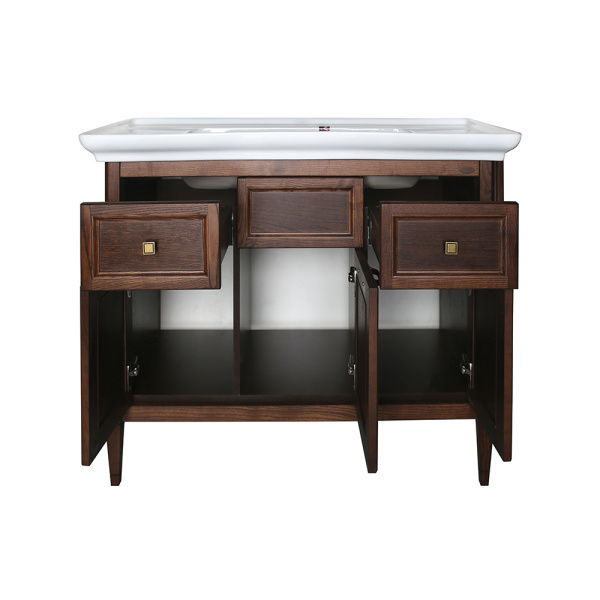 Мебель для ванной ASB Wood Line Гранда 105 антикварный орех Мебель для ванной ASB Wood Line Гранда 105 антикварный орех