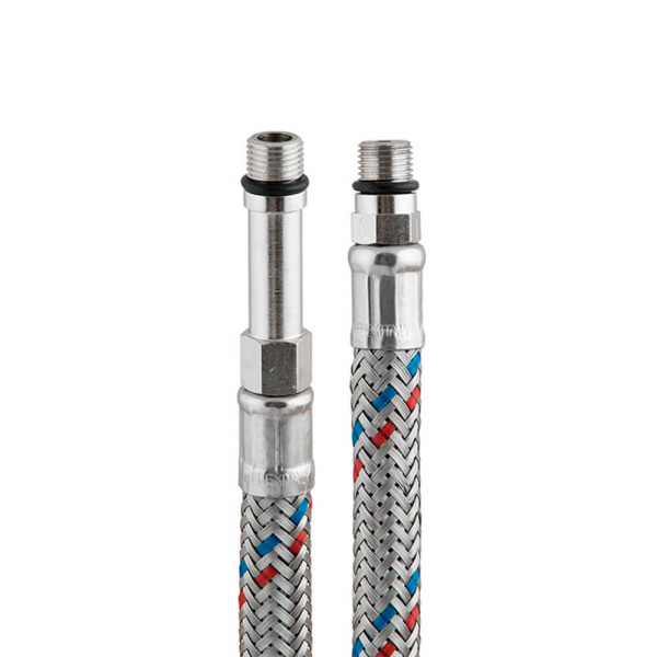 Подводка к смесителю Flexitaly 1500450RB+1550450RB DN8 1/2"F* M10 Подводка к смесителю Flexitaly 1500450RB+1550450RB DN8 1/2"F* M10