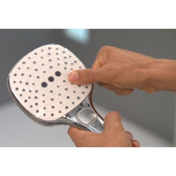 Душевая лейка Hansgrohe Raindance Select E120 26520400 хром/белый Душевая лейка Hansgrohe Raindance Select E120 26520400 хром/белый